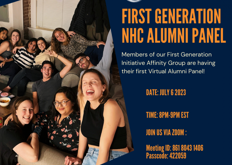  Alumni Panel Info (thanks Sherrie!)